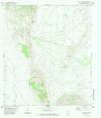 preview thumbnail of historical topo map of Brewster County, TX in 1983