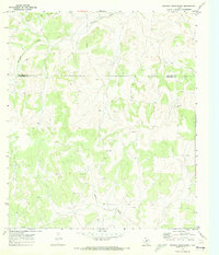 Download a high-resolution, GPS-compatible USGS topo map for Rocking Chair Ranch, TX (1973 edition)