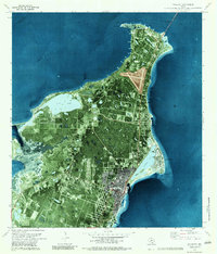 Download a high-resolution, GPS-compatible USGS topo map for Rockport, TX (1983 edition)