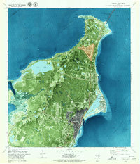 Download a high-resolution, GPS-compatible USGS topo map for Rockport, TX (1979 edition)