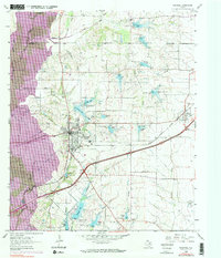 Download a high-resolution, GPS-compatible USGS topo map for Rockwall, TX (1973 edition)
