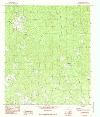 Download a high-resolution, GPS-compatible USGS topo map for Roganville, TX (1985 edition)