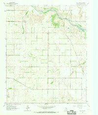 Download a high-resolution, GPS-compatible USGS topo map for Rolla NE, TX (1967 edition)