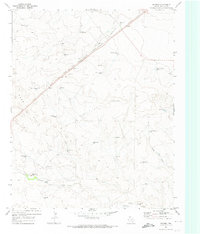 preview thumbnail of historical topo map of Hartley County, TX in 1971