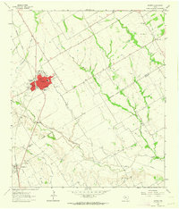 Download a high-resolution, GPS-compatible USGS topo map for Rosebud, TX (1964 edition)