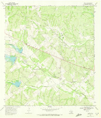 Download a high-resolution, GPS-compatible USGS topo map for Rosita, TX (1972 edition)