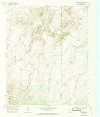 Download a high-resolution, GPS-compatible USGS topo map for Rotten Hill, TX (1969 edition)