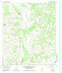 Download a high-resolution, GPS-compatible USGS topo map for Round Prairie, TX (1983 edition)