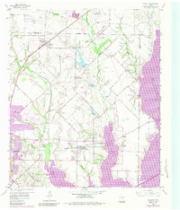 Download a high-resolution, GPS-compatible USGS topo map for Rowlett, TX (1984 edition)