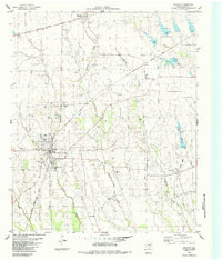 Download a high-resolution, GPS-compatible USGS topo map for Roxton, TX (1984 edition)
