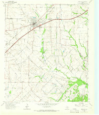 1963 Map of Royse City, TX, 1966 Print