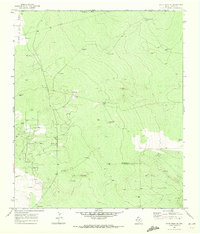 Download a high-resolution, GPS-compatible USGS topo map for Rudd Draw NE, TX (1972 edition)
