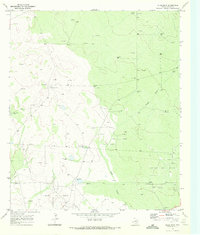 Download a high-resolution, GPS-compatible USGS topo map for Rudd Draw, TX (1972 edition)