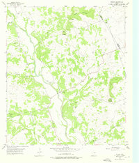 Download a high-resolution, GPS-compatible USGS topo map for Rumley, TX (1976 edition)
