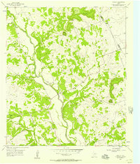 Download a high-resolution, GPS-compatible USGS topo map for Rumley, TX (1957 edition)