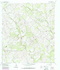 Download a high-resolution, GPS-compatible USGS topo map for Runge SE, TX (1987 edition)