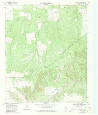 Download a high-resolution, GPS-compatible USGS topo map for Russellville, TX (1981 edition)