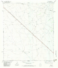 Download a high-resolution, GPS-compatible USGS topo map for Ryan, TX (1983 edition)