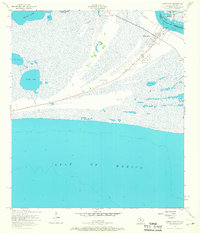 Download a high-resolution, GPS-compatible USGS topo map for Sabine Pass, TX (1968 edition)