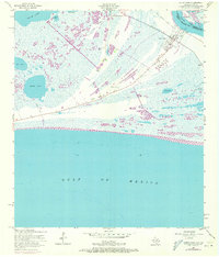Download a high-resolution, GPS-compatible USGS topo map for Sabine Pass, TX (1971 edition)
