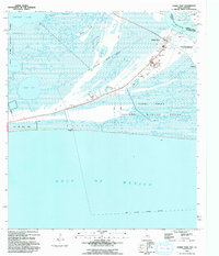 Download a high-resolution, GPS-compatible USGS topo map for Sabine Pass, TX (1993 edition)