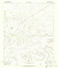 Download a high-resolution, GPS-compatible USGS topo map for Saddle Butte, TX (1973 edition)