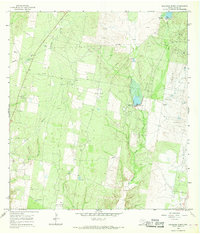 Download a high-resolution, GPS-compatible USGS topo map for Sagunada Ranch, TX (1968 edition)