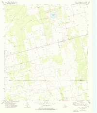 Download a high-resolution, GPS-compatible USGS topo map for Saint Lawrence, TX (1976 edition)