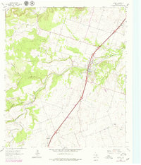 Download a high-resolution, GPS-compatible USGS topo map for Salado, TX (1979 edition)