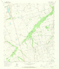 preview thumbnail of historical topo map of Midland County, TX in 1965