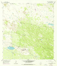 Download a high-resolution, GPS-compatible USGS topo map for Saltillo Well, TX (1977 edition)