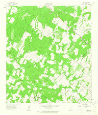 preview thumbnail of historical topo map of Gonzales County, TX in 1961