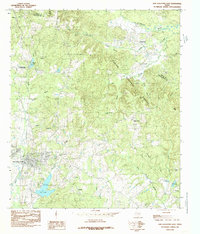 Download a high-resolution, GPS-compatible USGS topo map for San Augustine East, TX (1985 edition)