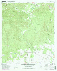 Download a high-resolution, GPS-compatible USGS topo map for San Geronimo, TX (1983 edition)