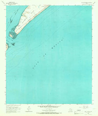 preview thumbnail of historical topo map of Galveston County, TX in 1963