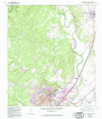 Download a high-resolution, GPS-compatible USGS topo map for San Marcos North, TX (1994 edition)