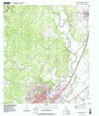 Download a high-resolution, GPS-compatible USGS topo map for San Marcos North, TX (1998 edition)