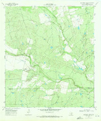 Download a high-resolution, GPS-compatible USGS topo map for San Miguel Ranch, TX (1991 edition)