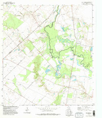 Download a high-resolution, GPS-compatible USGS topo map for San Patricio, TX (1995 edition)
