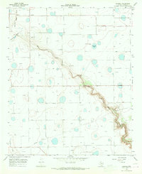 preview thumbnail of historical topo map of Floyd County, TX in 1965