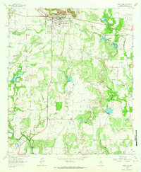 Download a high-resolution, GPS-compatible USGS topo map for Santa Anna, TX (1964 edition)