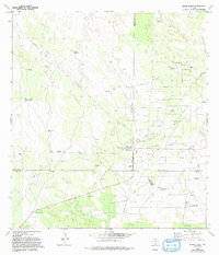 Download a high-resolution, GPS-compatible USGS topo map for Santa Elena, TX (1993 edition)