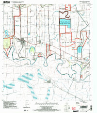 preview thumbnail of historical topo map of Santa Maria, TX in 2002