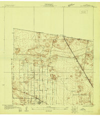 Download a high-resolution, GPS-compatible USGS topo map for Santa Rosa, TX (1929 edition)