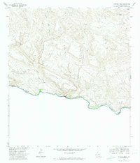 Download a high-resolution, GPS-compatible USGS topo map for Santana Mesa, TX (1974 edition)