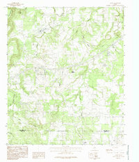 Download a high-resolution, GPS-compatible USGS topo map for Santo, TX (1987 edition)