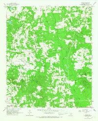 preview thumbnail of historical topo map of Cass County, TX in 1965