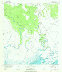 Download a high-resolution, GPS-compatible USGS topo map for Sargent, TX (1973 edition)