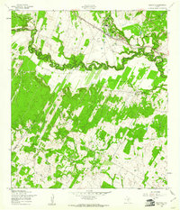 Download a high-resolution, GPS-compatible USGS topo map for Saspamco, TX (1961 edition)