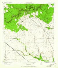 Download a high-resolution, GPS-compatible USGS topo map for Satsuma, TX (1961 edition)